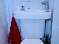 WiCi Concept Waschbecken auf die Toilette anpassungsfähiges - Herr L (Frankreich - 90) - 2 auf 3